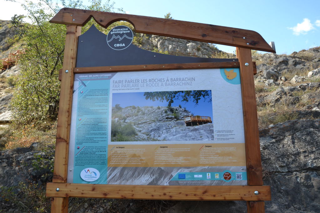 Le site géologique de Barrachin à Saint-Crépin