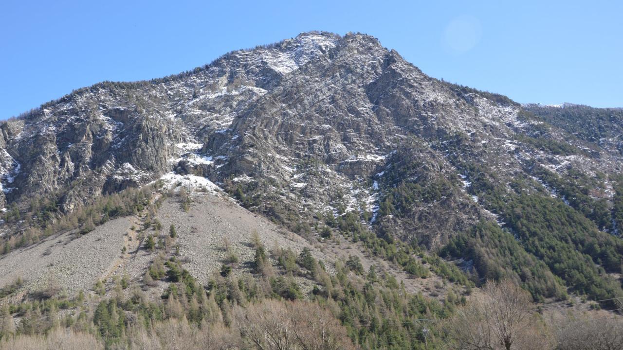 Pli couché de Saint-Clément sur Durance